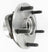 SKF BR930256 Wheel Bearing and Hub Assembly - Front