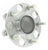 SKF BR930340 Wheel Bearing and Hub Assembly - Rear