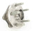 SKF BR930704 Wheel Bearing and Hub Assembly - Rear
