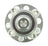 SKF BR930812 Axle Bearing and Hub Assembly - Rear