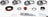 SKF SDK312 Axle Differential Bearing and Seal Kit - Rear