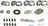 SKF SDK320-CMK Axle Differential Bearing and Seal Kit - Rear