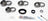 SKF SDK321-C Axle Differential Bearing and Seal Kit - Rear