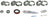 SKF SDK321-J Axle Differential Bearing and Seal Kit - Front