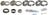 SKF SDK321-Q Axle Differential Bearing and Seal Kit - Rear