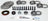 SKF SDK325-BMK Axle Differential Bearing and Seal Kit - Rear