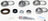 SKF SDK325-B Axle Differential Bearing and Seal Kit - Rear