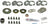 SKF SDK334-TJMK Axle Differential Bearing and Seal Kit - Front