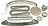 Cloyes 9-0705SB Engine Timing Chain Kit - Front