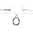 Dorman C132068 Parking Brake Cable - Rear Right