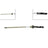 Dorman C660013 Parking Brake Cable - Rear Left or Rear Right