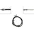 Dorman C660022 Parking Brake Cable - Rear Right