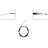 Dorman C660034 Parking Brake Cable - Rear Left