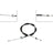 Dorman C660131 Parking Brake Cable - Rear Left