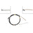 Dorman C660143 Parking Brake Cable - Rear Left