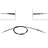 Dorman C660194 Parking Brake Cable - Front