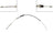 Dorman C660260 Parking Brake Cable - Rear Right