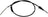 Dorman C660280 Parking Brake Cable - Rear Left or Rear Right