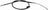 Dorman C660307 Parking Brake Cable - Front