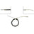 Dorman C660349 Parking Brake Cable - Rear Right