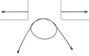 Dorman C660397 Parking Brake Cable - Intermediate