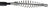 Dorman C661114 Parking Brake Cable - Rear Left