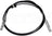 Dorman C661241 Parking Brake Cable - Intermediate