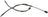 Dorman C661344 Parking Brake Cable - Rear Left or Rear Right