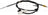 Dorman C661365 Parking Brake Cable - Rear Left