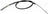 Dorman C661379 Parking Brake Cable - Rear Left