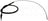 Dorman C661461 Parking Brake Cable - Front, Rear Left or Rear Right