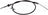 Dorman C661481 Parking Brake Cable - Rear Left