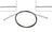 Dorman C92367 Parking Brake Cable - Intermediate