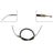 Dorman C92395 Parking Brake Cable - Rear Left or Rear Right