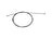 Dorman C92428 Parking Brake Cable - Intermediate