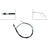Dorman C92608 Parking Brake Cable - Front