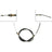 Dorman C92664 Parking Brake Cable - Rear Left