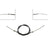 Dorman C92863 Parking Brake Cable - Rear Left