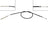 Dorman C92906 Parking Brake Cable - Front