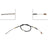 Dorman C93078 Parking Brake Cable - Rear Left