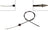 Dorman C93107 Parking Brake Cable - Front
