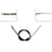 Dorman C93120 Parking Brake Cable - Rear Left