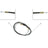 Dorman C93121 Parking Brake Cable - Front