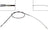 Dorman C93177 Parking Brake Cable - Front