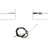 Dorman C93259 Parking Brake Cable - Rear Left
