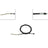 Dorman C93278 Parking Brake Cable - Rear Right