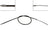 Dorman C93333 Parking Brake Cable - Rear Left or Rear Right