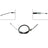Dorman C93457 Parking Brake Cable - Intermediate, Rear Left or Rear Right