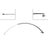 Dorman C93559 Parking Brake Cable - Rear Right