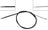 Dorman C93598 Parking Brake Cable - Rear Left